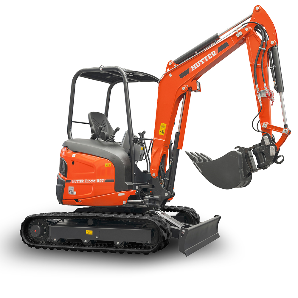 Wochenmiete 2.7t Bagger