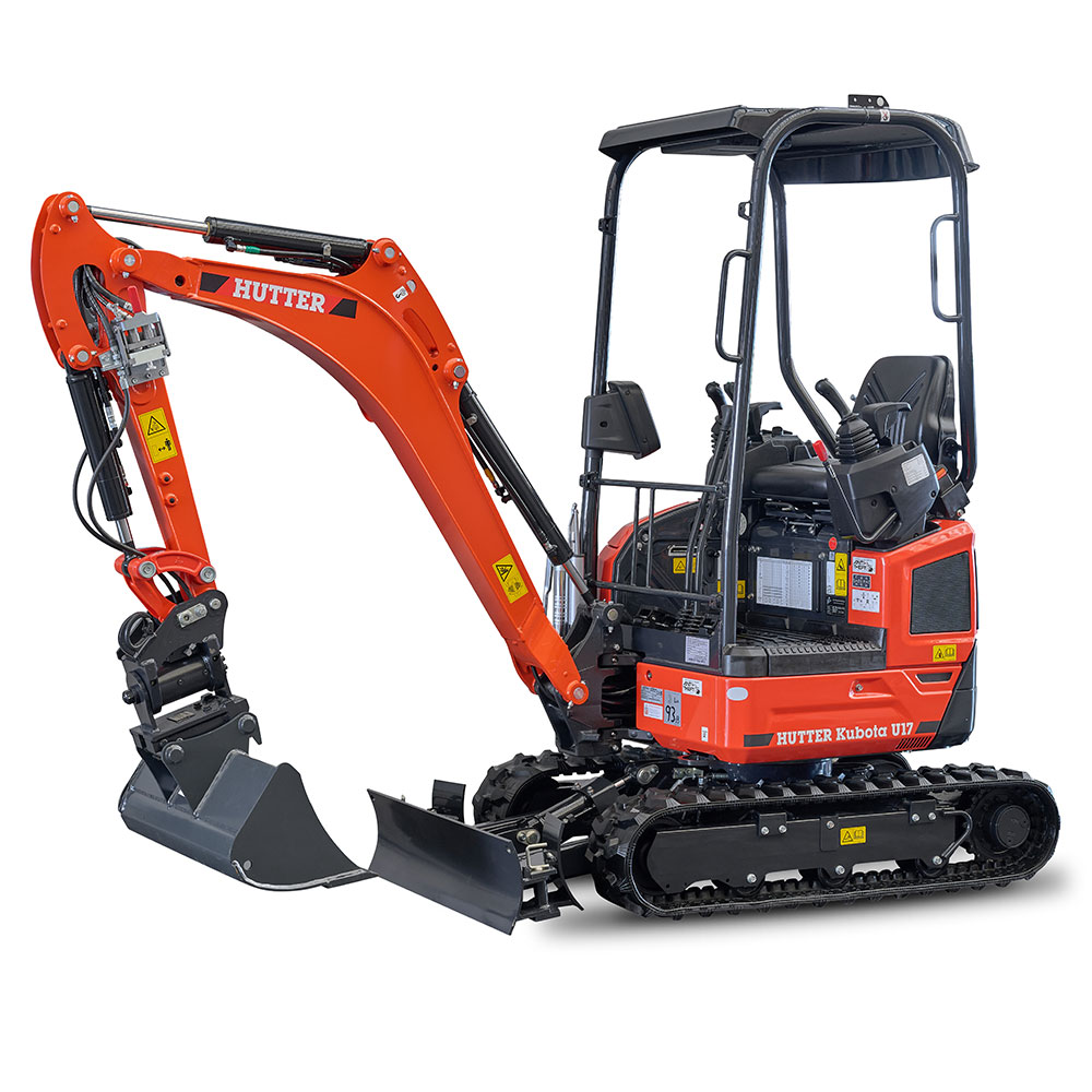 Stundenmiete 1.7t Bagger