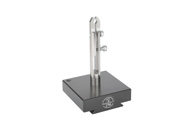 Small-parts clamp with horizontal V-block, SWA 39