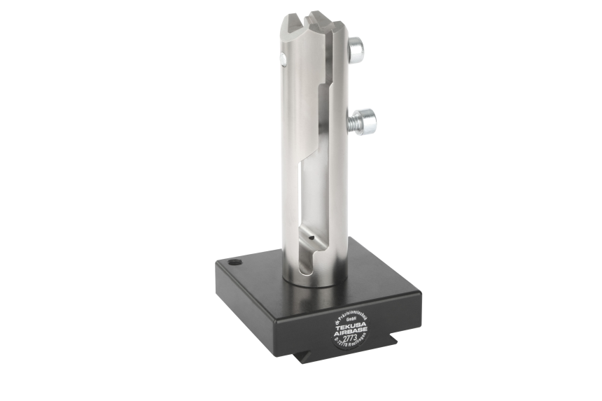 Small-parts clamp with end-face V-block, SWA 39