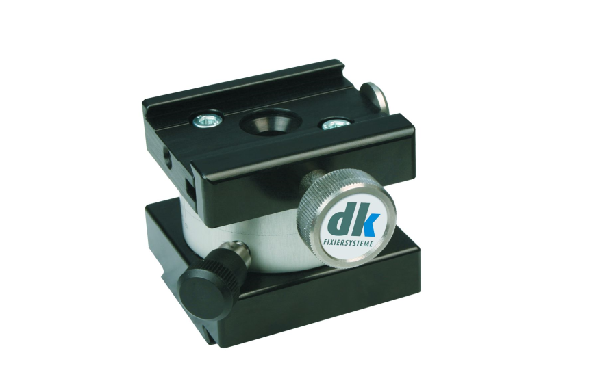Quick-action clamp, rotating/freely adjustable