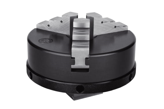 Pr&amp;#228;zisions-Dreibackenfutter 160 mm, 4x M6