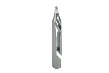 Small-parts clamp with V-block 1.5 mm