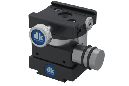 Quick-action clamp, rotating (fine adjustment)