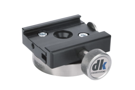 Quick-action clamp with fastening screw M12