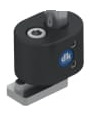 Column holder with slot key