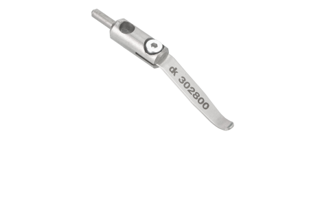 Federspanner f&#252;r S&#228;ulen, flach, 50 mm