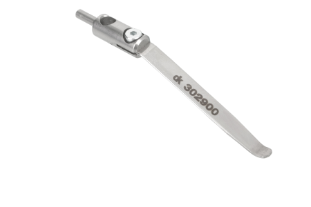 Spring clamp for columns, flat, 75 mm