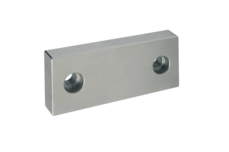 Smooth jaws for 80 mm vice, soft steel,