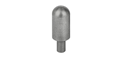 R 4 x 15 mm support dome, &#216; 8 mm