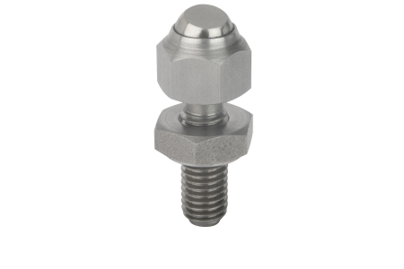 M10 self-aligning support, &#177; 15&#176;