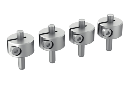 Auflagescheiben f&#252;r Schraubstock 50 mm einstellbar
