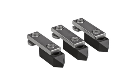 Stop unit set 30 mm, aluminium