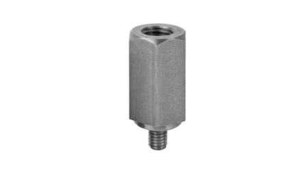 Adapter f&#252;r Quader 25 mit Au&#223;engewinde M5
