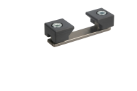 Set of clamping pieces