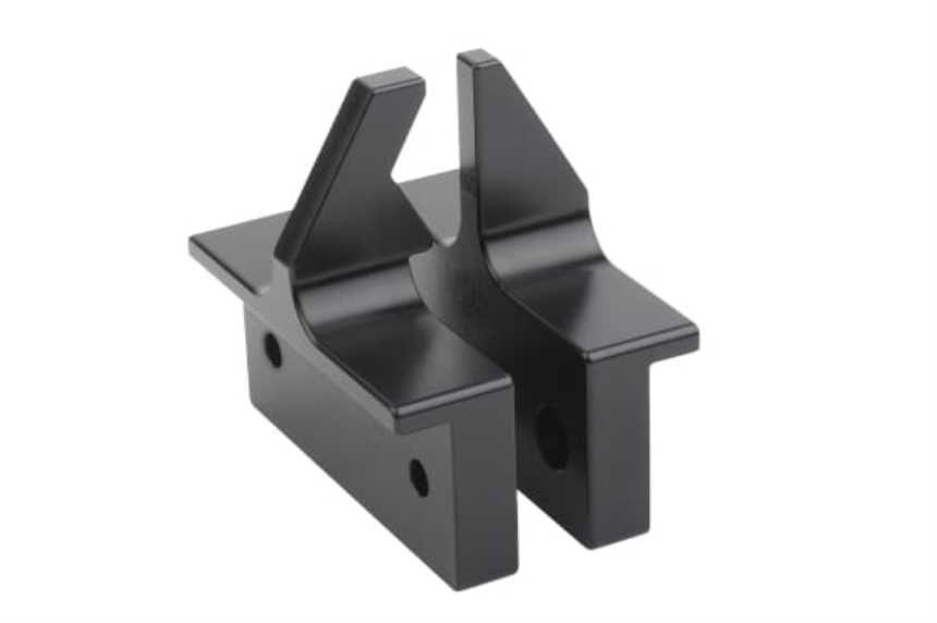 V-block jaws - two point contact for 80 mm